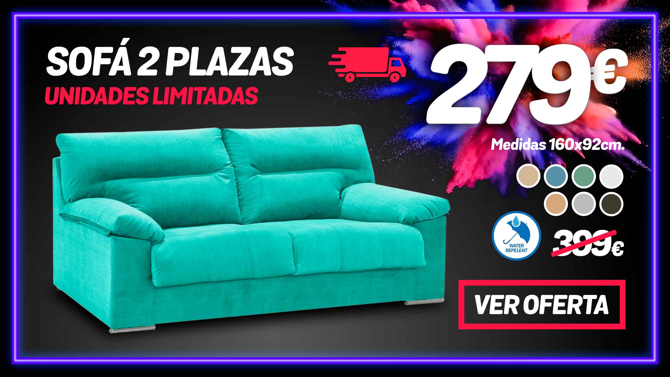 sofa barato en oferta